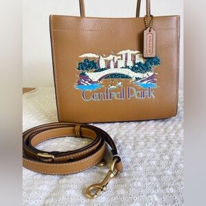 Coach Central Park Cashin Carry Tote 22 NWT